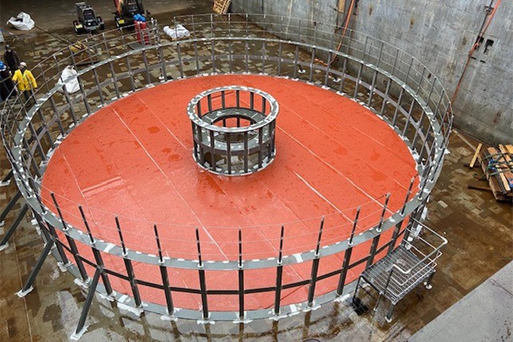 Cable Tank Fabrication and Install image