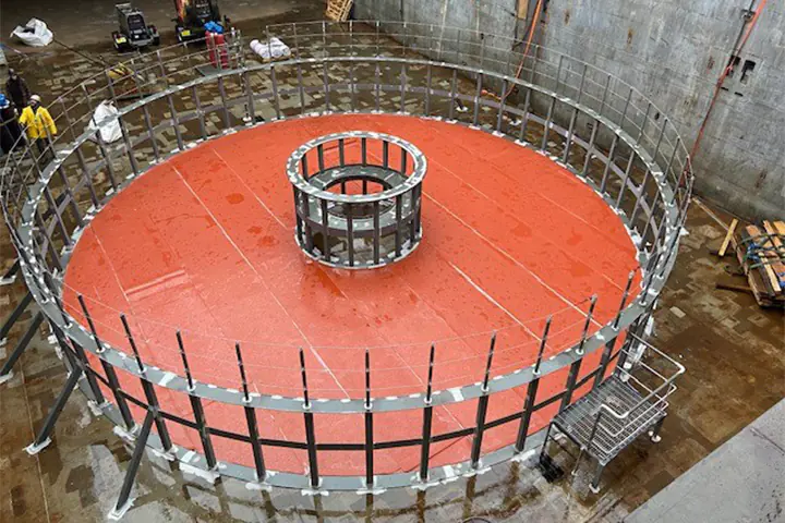Cable Tank Fabrication and Install image